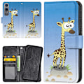 Miniatyrbild 1 av 2: OnePlus Nord CE4 Lite 5G - Plånboksfodral/Skal Tecknad Giraff