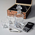 Miniatyrbillede 5 af 8: Twisted Karaffesæt - Whiskeyglas & Whiskysten – Whiskey Transparent