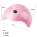 Miniatyrbilde 6 av 6: UV Lampe for Negler - Tørker Negler - Neglelampe - 36W Pink