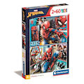 Miniatyrbillede 1 af 3: Spider-Man Partners in Kostymer 2x60 bitars pussel