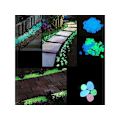 Miniatyrbillede 7 af 10: 100 stk. Selvlysende Sten - Glow in the Dark Dekoration White