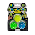 Miniatyrbillede 2 af 7: 3-Pak - Selvlysende Klembolde / Stressbolde - 4 cm Multicolor
