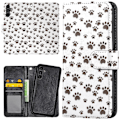 Miniatyrbild 1 av 2: Samsung Galaxy S24 FE - Plånboksfodral/Skal Paw Pattern