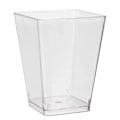 Pikkukuva 2 / 11: 50-Kpl - Kuutio Mukit / Muovimukit - 160ml Transparent