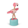 Miniatyrbillede 5 af 5: Träleksak Flamingo - Bobble Pink