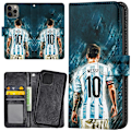 Miniatyrbild 1 av 2: iPhone 12 Pro Max - Plånboksfodral/Skal Messi