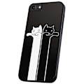 Miniatyrbillede 1 af 2: iPhone 6/7/8 Plus - Cover/Mobilcover Langstrakte Katte