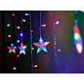 Miniatyrbillede 5 af 8: LED-rengardinlampor 2,5m 138 LED flerfärgade