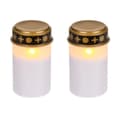 2-Pack - Gravljus LED / Ljus - Ljus till Gravar 1200 timmar 2-Pack