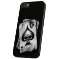 Miniatyrbillede 1 af 2: iPhone 6/7/8 Plus - Cover/Mobilcover Dødningehoved Kortspil