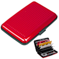 Miniatyrbillede 1 af 3: Pung / Kortholder - RFID-beskyttelse Red
