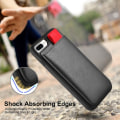 Miniatyrbillede 7 af 7: iPhone XR - Skal / Mobilskal med Skjult Kortlomme / Kortholder Black