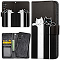 Miniatyrbilde 1 av 2: Samsung Galaxy A55 5G - Lommebok Deksel Avlange Katter