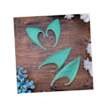 Miniatyrbilde 2 av 9: Alvöron / Glow in the Dark Elf Ears - Halloween
