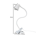 Miniatyrbillede 9 af 9: Skrivebordslampe med Klemme - LED Bordlampe White