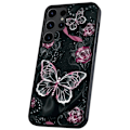 Miniatyrbillede 1 af 2: Samsung Galaxy S24 Ultra - Cover/Mobilcover Sommerfugle