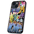 Miniatyrbillede 1 af 2: iPhone 13 - Cover/Mobilcover Graffiti Multicolor