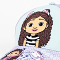 Pikkukuva 2 / 3: Gabby's Dollhouse barnbasebollmössa 53 cm - Trendig och färgglad!
