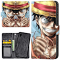 Pikkukuva 1 / 2: Samsung Galaxy A10 - Lompakkokotelo/Kuoret Anime One Piece