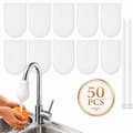 Miniatyrbillede 1 af 4: Filterposer til Vandhane – Engangsfilter til Smudspartikler – 50-Pak