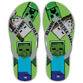 Miniatyrbillede 3 af 3: Minecraft Flip-flop Tofflor för Barn 33/34
