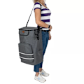 Miniatyrbilde 11 av 11: Handlevogn / Trillebag - Vogn for Shopping - 40L