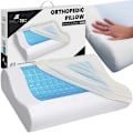 Miniatyrbillede 1 af 11: Ergonomisk Kudde / Memory Foam - Kylande gel