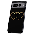 Miniatyrbild 1 av 2: Google Pixel 7 Pro - Skal/Mobilskal Double Hearts