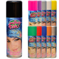Miniatyrbillede 1 af 2: Hårfarve Spray / Hårspray - 125ml - Vælg farve! Black