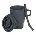 Miniatyrbilde 6 av 9: Silikonmugg med Sugrör / Hopfällbar Resemugg - Silikon Mugg Multicolor