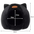 Miniatyrbilde 4 av 11: Kattekasse Box - Soveplass for katter Black