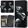 Pikkukuva 1 / 2: Xiaomi Mi A2 - Lompakkokotelo/Kuoret Skulls
