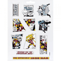 Pikkukuva 4 / 5: 23-Kpl - Marvel Jääkaappimagneetit - Spider-man, Iron Man ym. Multicolor