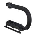 Miniatyrbild 9 av 9: Handstativ Stabilisator C-form Steadycam / Stativ Kamera Svart