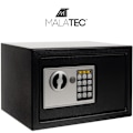 Miniatyrbillede 3 af 11: Digitalt Kassaskåp med Kodlås & Nyckel - Mini Black