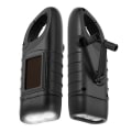 Pikkukuva 1 / 5: Taskulamppu Dynamolla & Aurinkopaneeleilla – Dynamosininen Black 2-Pack