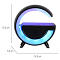 Miniatyrbilde 11 av 11: LED G-lampa med induktiv laddare svart