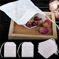 Miniatyrbilde 6 av 7: Teposer / Krydderposer - Tomme Poser til Te – Tepose White 500-Pack