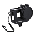 Pikkukuva 2 / 5: Kamerahus med UV-lins - GoPro Hero 7/6/5 - Skyddande Hus Black