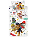 Pikkukuva 1 / 2: Paw Patrol Rutigt Barnsängset 100×140 cm, 40×45 cm - Mysigt och Praktiskt för Små Äventyr!