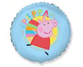 Peppa Pig Blå folieballong 48 cm (WP)