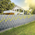 Miniatyrbillede 4 af 11: Insynsskydd till Balkong / Staket - Tejp / Remsa - Staketband Grey