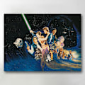 Pikkukuva 1 / 4: Canvas-taulut / Taulut - Star Wars - 40x30 cm - Canvastaulut Multicolor