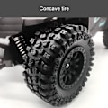 Miniatyrbild 5 av 11: Radiostyrd Off-Road Bil / Truck - Svart - 30cm Svart