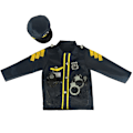 Miniatyrbilde 2 av 7: Karnevalskostym polis handbojor set 3-8 år