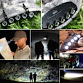 Pikkukuva 6 / 7: LED Otsalamppu / Lippalakin Lamppu Black