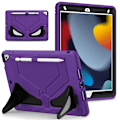 Miniatyrbillede 1 af 6: iPad 10.2 (2021/2020/2019) - Skal med Stativ - Välj färg Purple