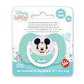 Miniatyrbillede 1 af 2: Disney Mickey napp med fodral, tvåsidig för spädbarn