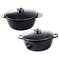 Miniatyrbild 7 av 11: 13L Gryta med lock – Non stick beläggning – Induktionshäll
