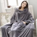 Miniatyrbild 6 av 11: Snug Rug - Oversized Hoodie med Luva - Filt grå